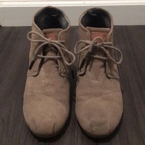 TOMS Karla Wedge Bootie